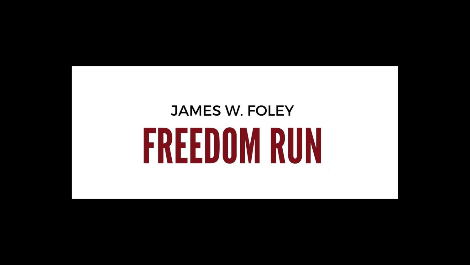 Foley Foundation Formalizes 5K Freedom Run/Walk, Washington, D.C.