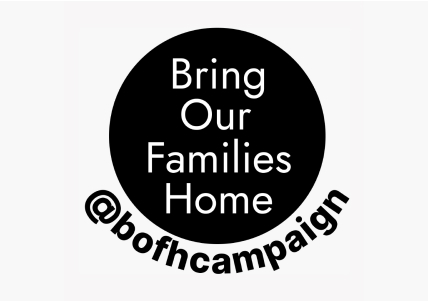 Bring our families home logo