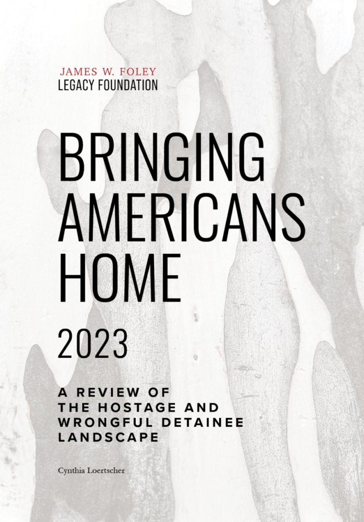 Report cover for Brining Americans Home