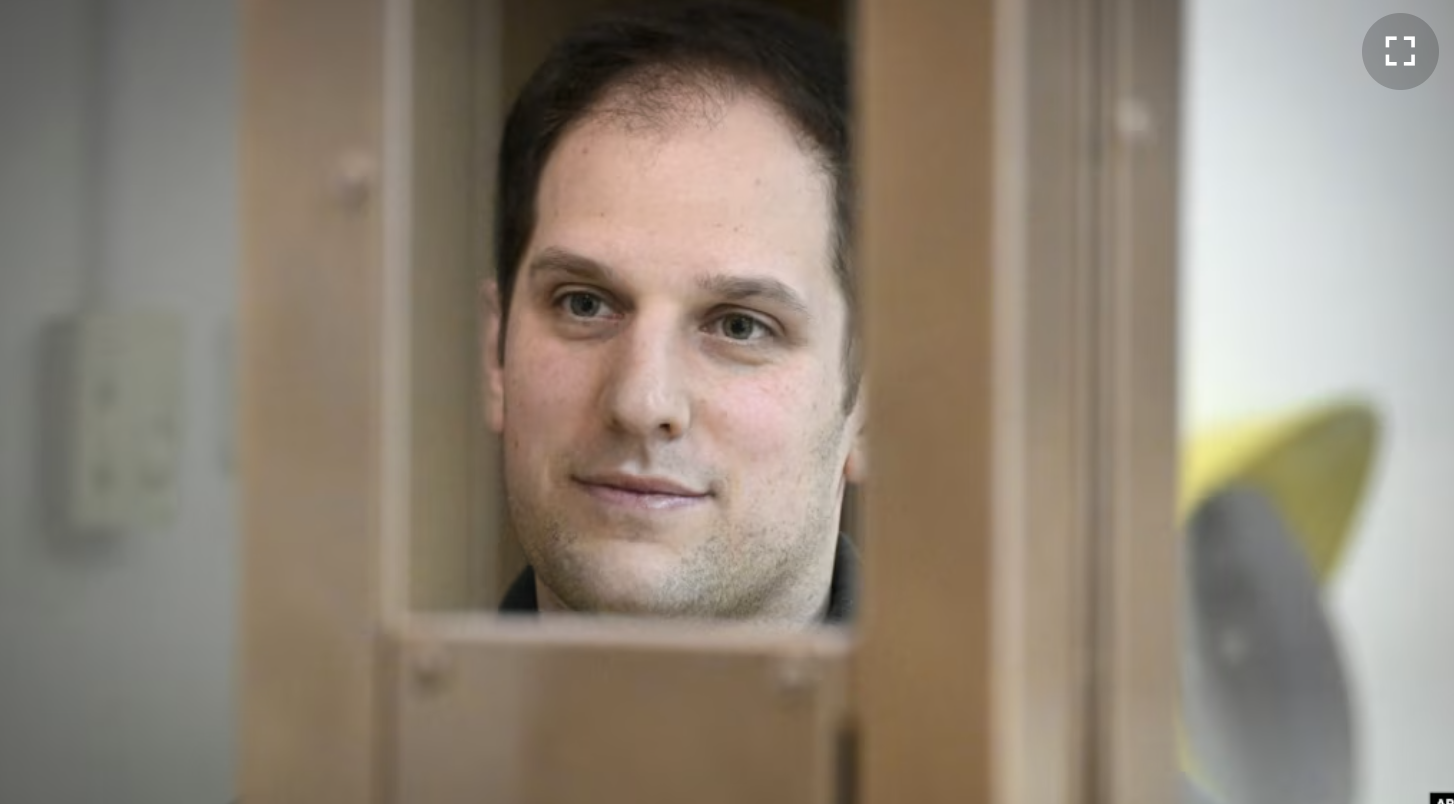 Evan Gershkovich Marks One Year in Russian Prison