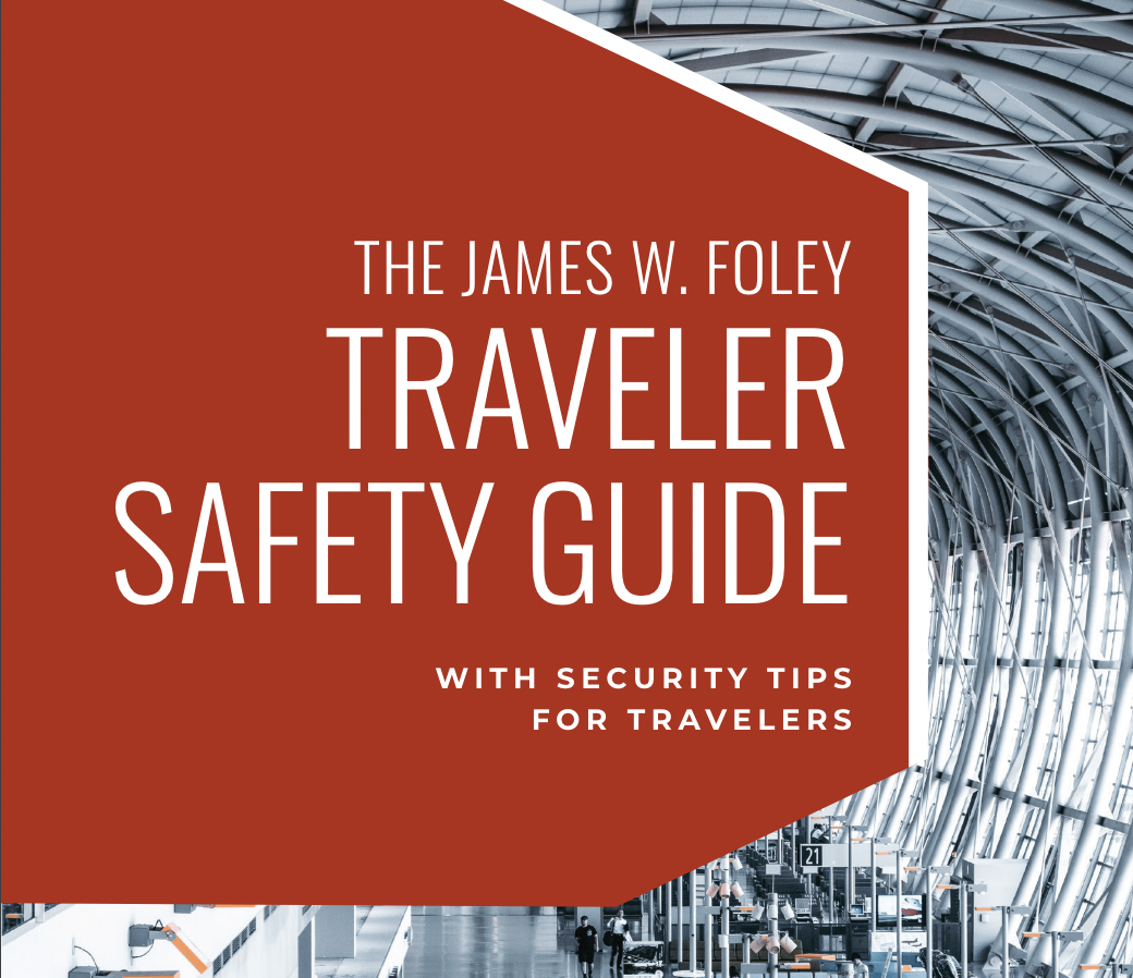 Foley Foundation Traveler Safety Guide cover