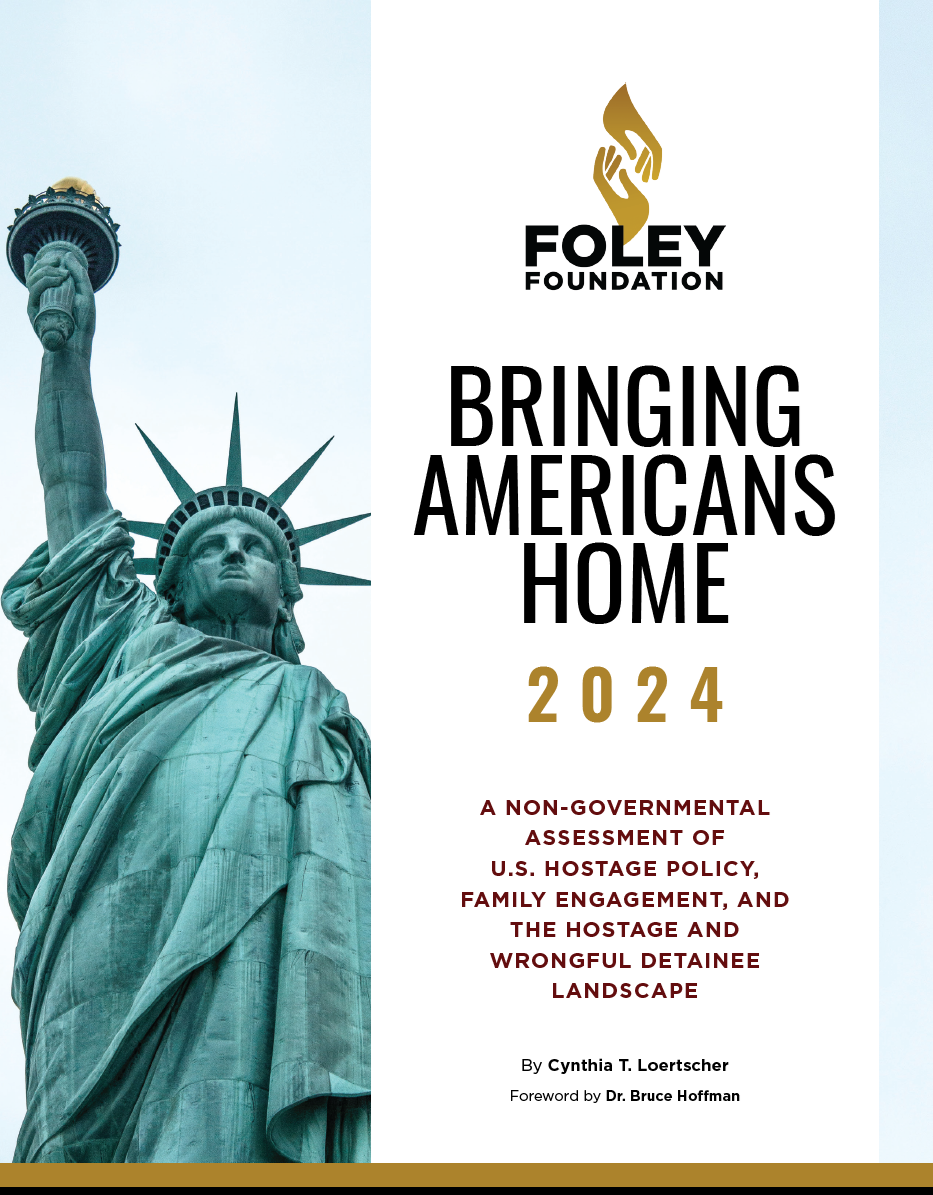 New Foley Foundation report calls for policy improvements to prioritize the return Americans held captive abroad