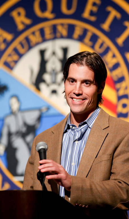 Celebrating late alumnus James Foley at the Pabst Theater, Oct. 12