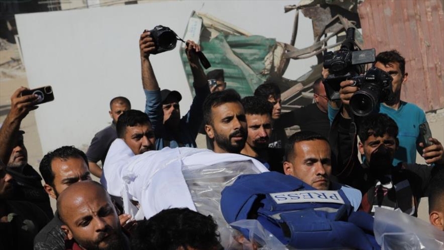 New Palestinian journalist killed in Israeli strike in Gaza, death toll rises to 214